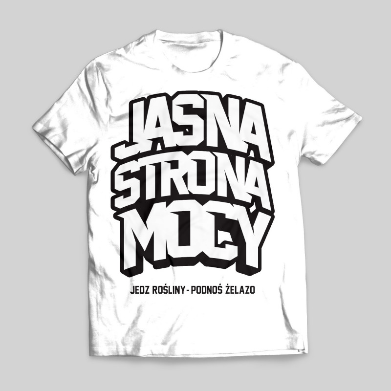 Jasna Strona Mocy 2 - white men's t-shirt