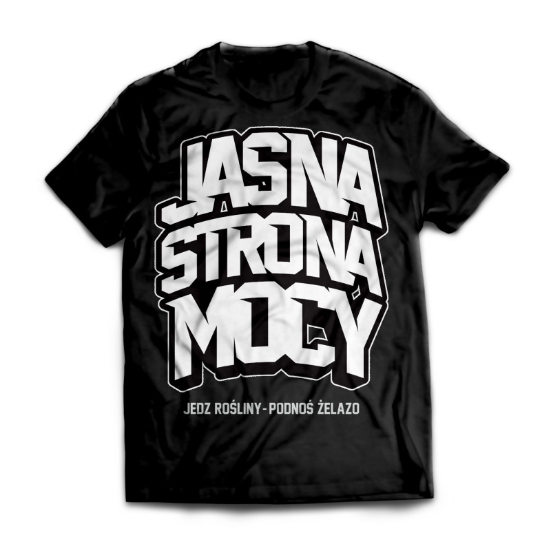 Jasna Strona Mocy 2 - black men's t-shirt