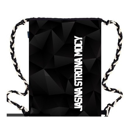 Worek plecak z nadrukiem Jasna Strona Mocy logo