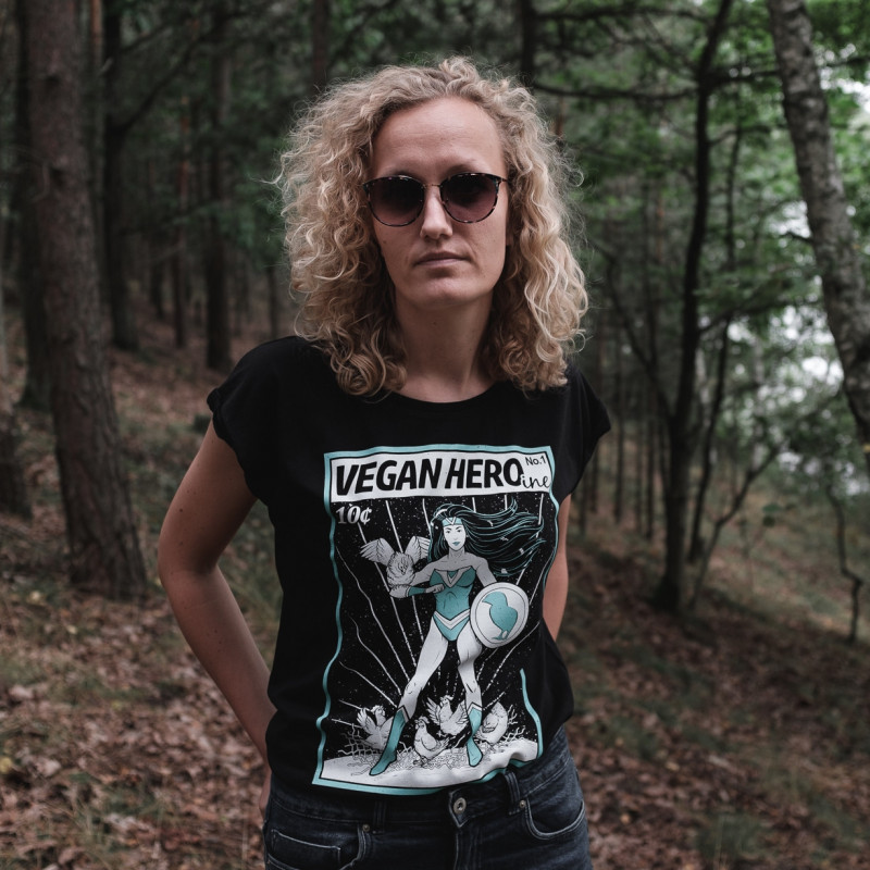 T-shirt Vegan Heroine