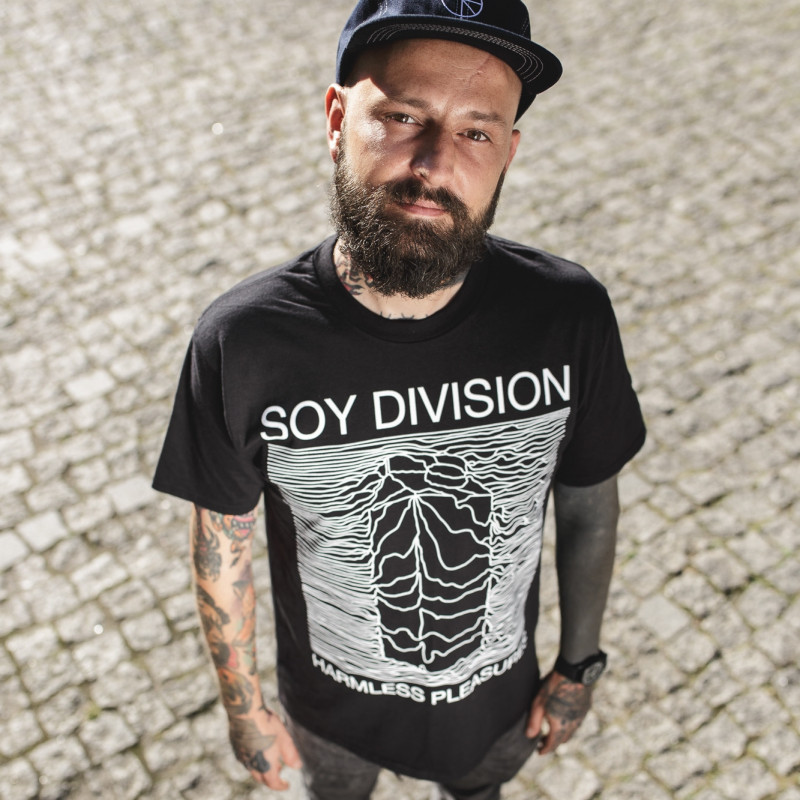 Czarny t-shirt Soy Division