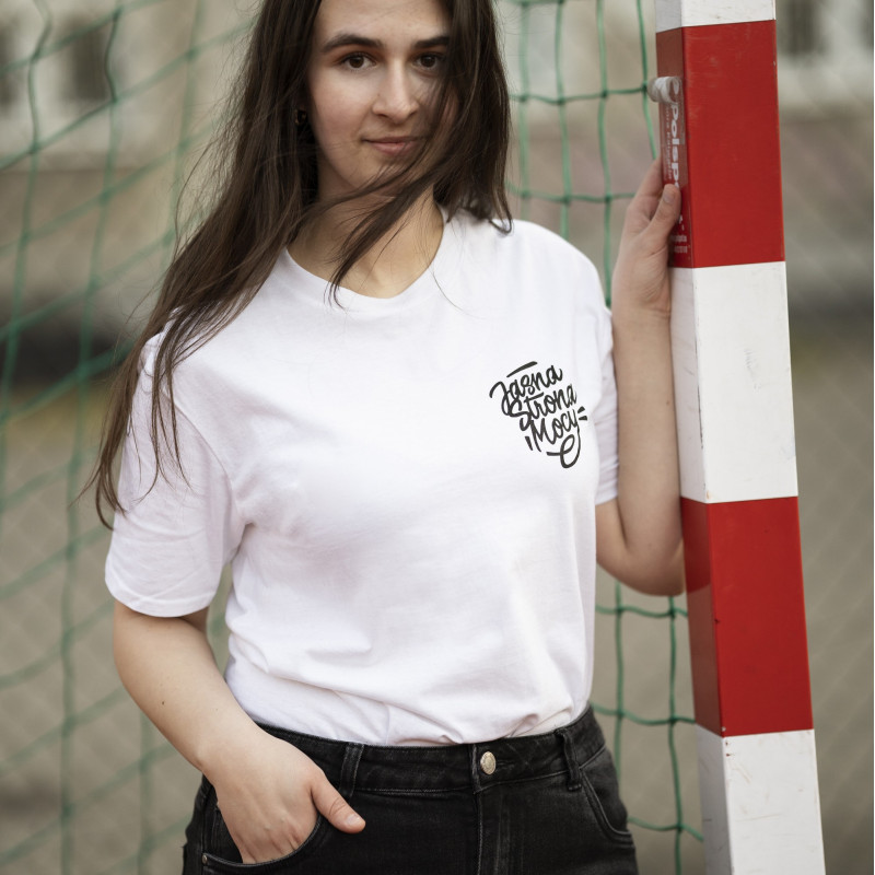 Jasna Strona Mocy Bull - Men's T-shirt - White