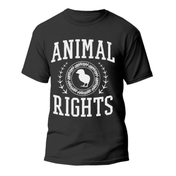 Animal Rights University - Men's T-Shirt - Dark Grey