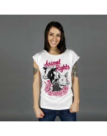 Damska koszulka "Animal Rights"
