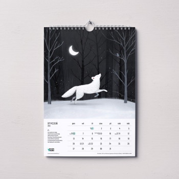 Wall calendar Otwarte Klatki 2025