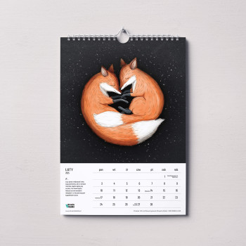 Wall calendar Otwarte Klatki 2025