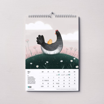 Wall calendar Otwarte Klatki 2025