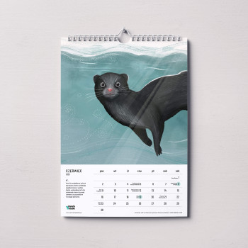 Wall calendar Otwarte Klatki 2025