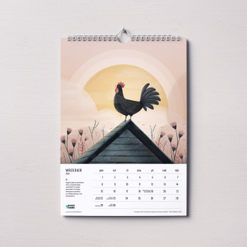 Wall calendar Otwarte Klatki 2025