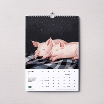 Wall calendar Otwarte Klatki 2025