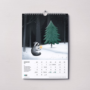 Wall calendar Otwarte Klatki 2025