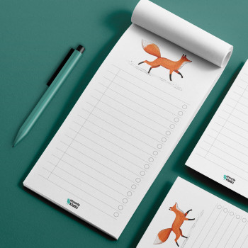 Notebook Foxes - To Do List