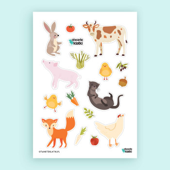 "Animals" - stickers set