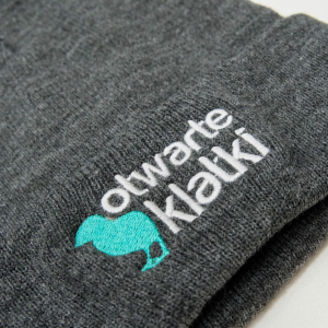 Otwarte Klatki - Czapka z Logo - Rozmiar uniwersalny, Szary