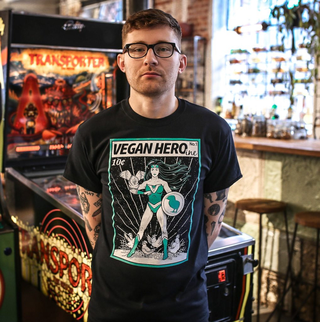 Vegan Heroine Koszulka Męska