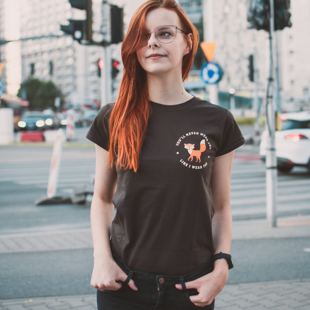 Fox - Koszulka Damska