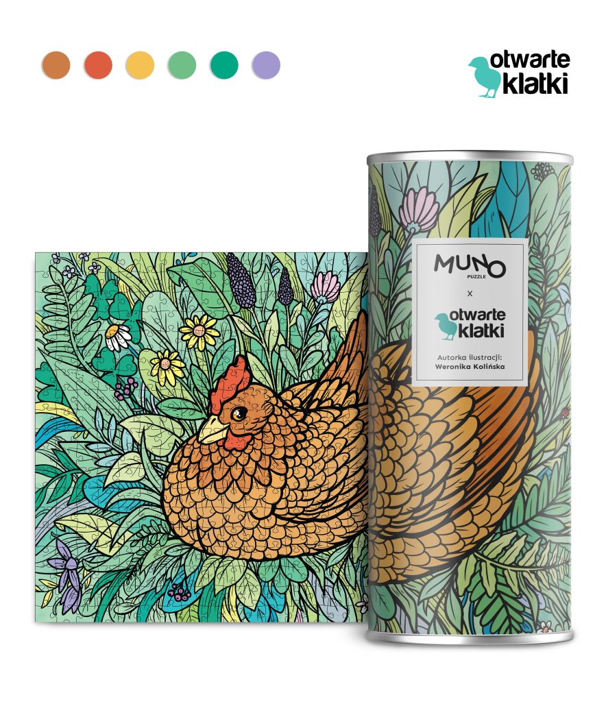 Najpiękniejsze puzzle dla dorosłych - A koko my tu mamy?