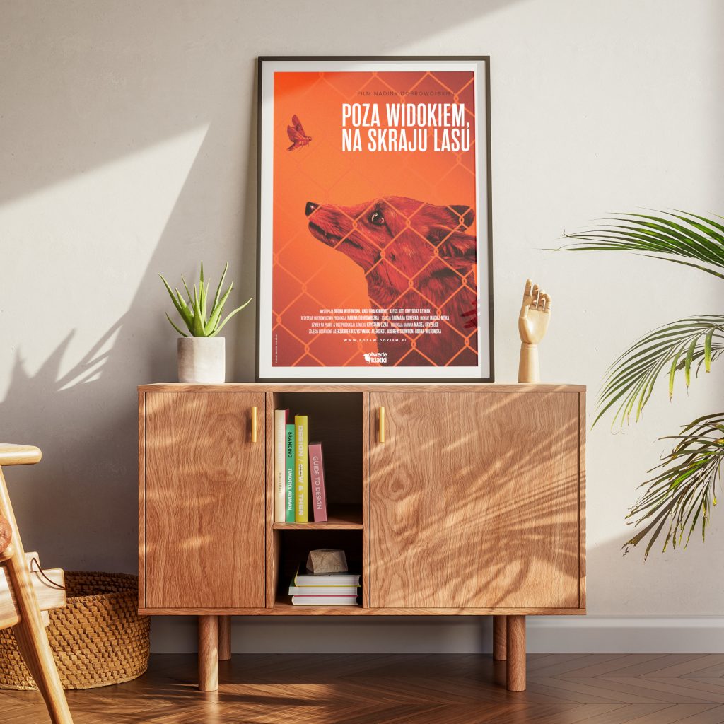 Plakat "Poza Widokiem, Na Skraju Lasu"