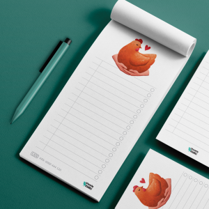 Notes Kurki - lista zakupów