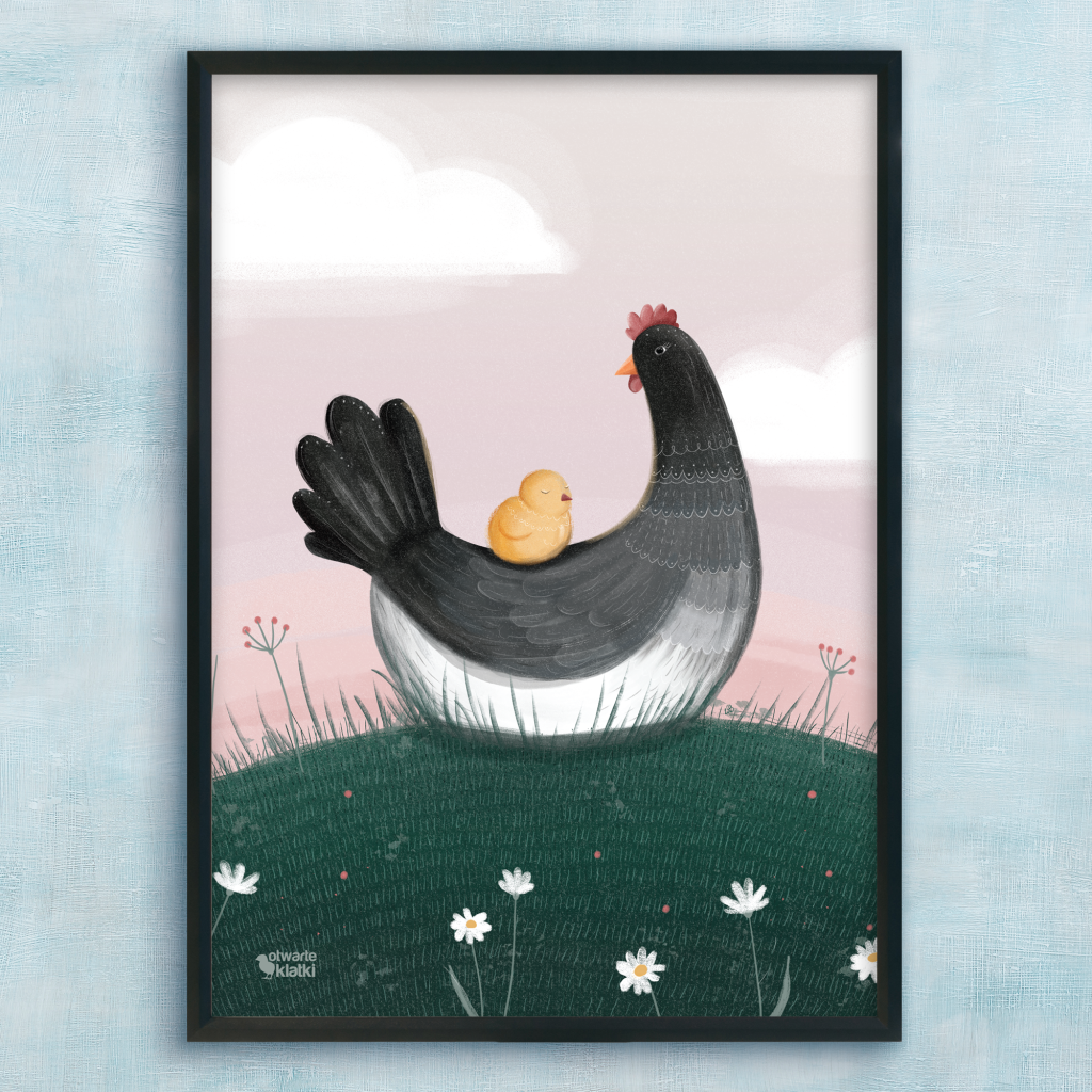Plakat "Mama Kurka"