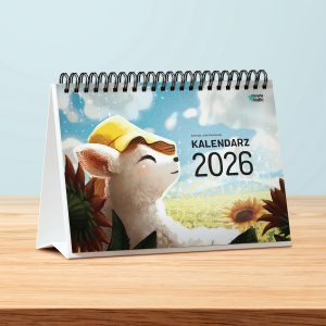 Kalendarz Biurkowy Otwarte Klatki 2026